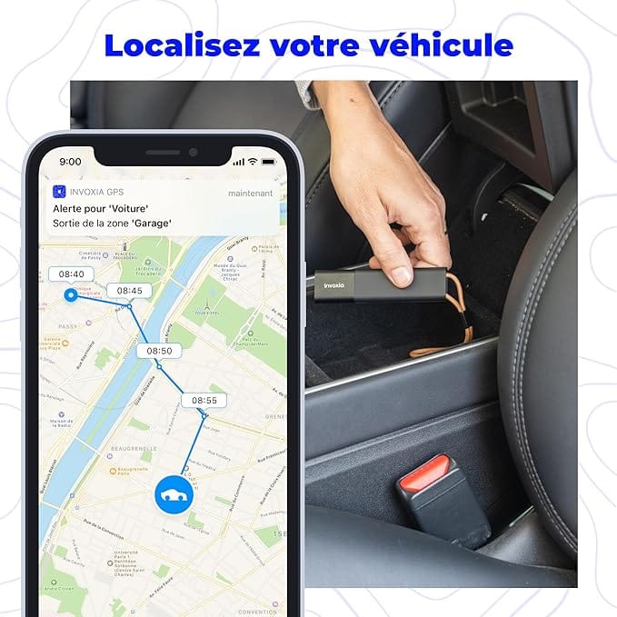 Traceur GPS sans Carte SIM – Localisation Précise, Autonomie 6 Mois